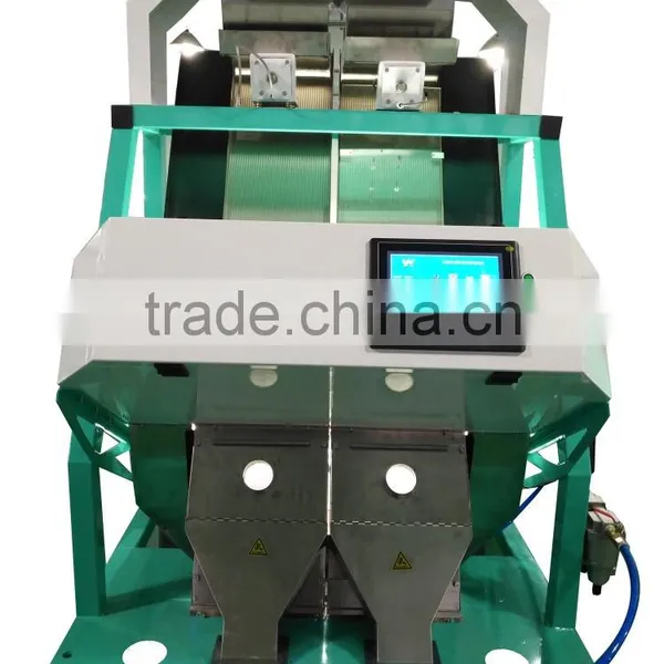 2 Chutes High Throughput White Melon Seeds CCD Color Sorter Machine in China photo-6