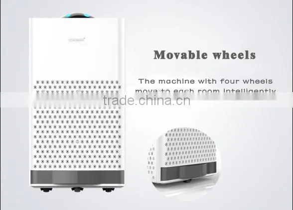 New Product in 2017aromatherapy Diffuse & HEPA Filter Ultrasonic Air Purifier Robot With APP Remote Control photo-5