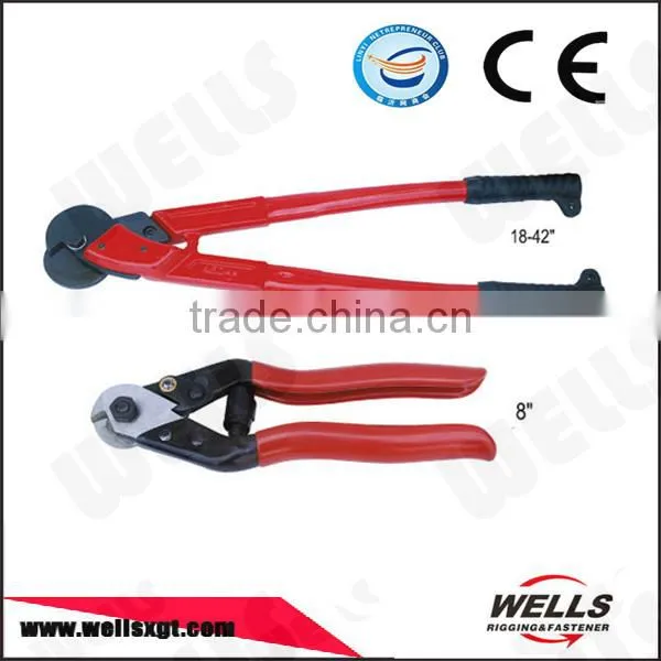 Factory CE 8" Heavy Duty Red Color Painted High Carbon Steel Cable Cutter photo-3