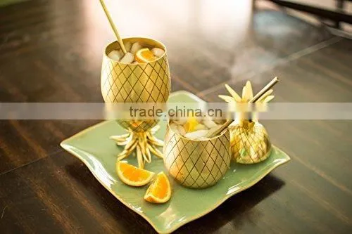 Pineapple Shaped Small Shot Glass, Pineapple Moscow Mule Cup photo-6