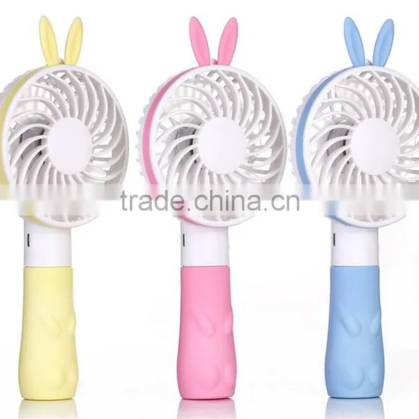 CT-740 The New Mini USB Charging Fan Cartoon Charging Fan Small Handheld Outdoor Garden Small Fan photo-5