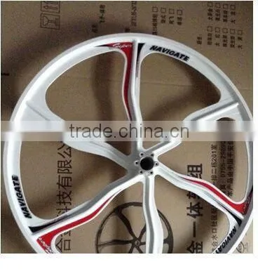 Magnesium Alloy Bike Wheel Can Install Motor photo-4