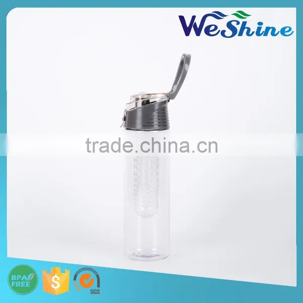 Bpa Free Bottom Infuser Style With Flip Top Lid Fruit Infuser Water Bottle photo-5