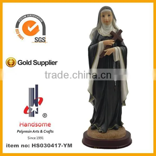 8"resin St.pieta Catholic Religious Figurine Hot Sale Statue photo-6