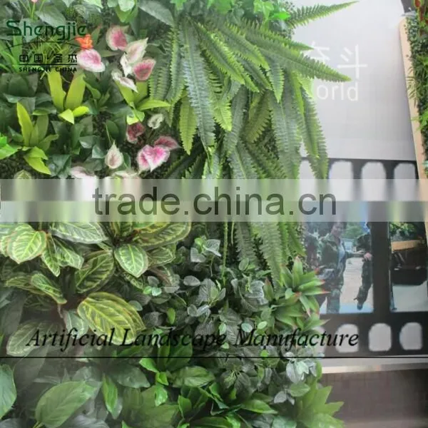 ODM or OEM Artificial Plants Wall in Factory,fake Green Wall photo-4