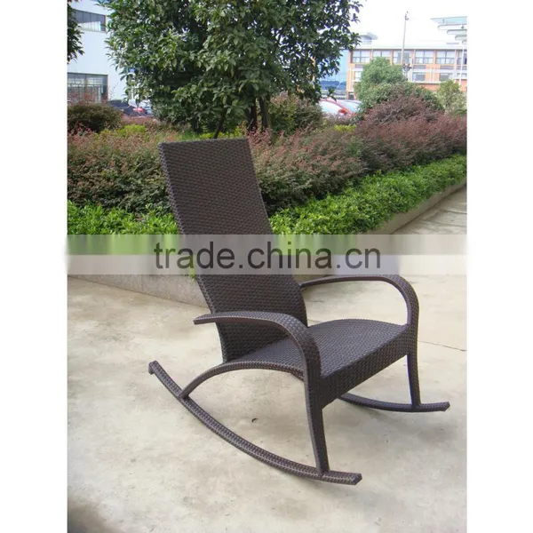 Outdoor Wicker Rocking Chair photo-6