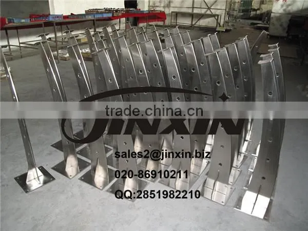 JINXIN Balcony Railing Stainless Glass From Poland Project Balustrades Post Pictures of Stainless Steel Handrail(YK-9154) photo-2