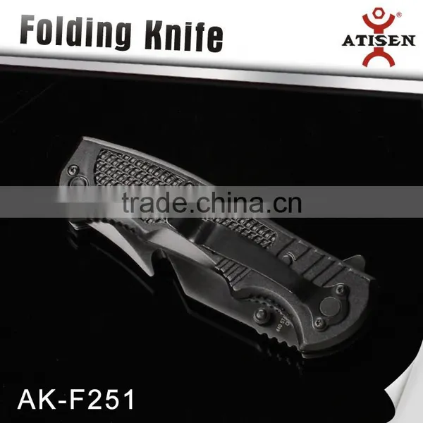 Outdoor Fast Open Knives Hunting Rescue Pocket Tactical Folding Knife photo-2