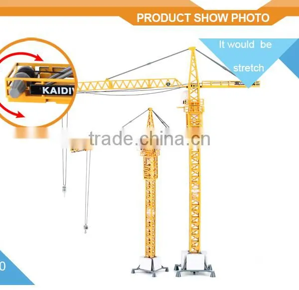 1:50 Wholesale Diecast Cars Tower Crane Toy Car Metal for Sale photo-2