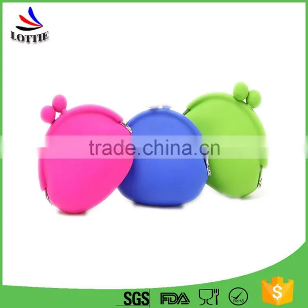 2016 Popular Latest Cheap Fashion Cute Candy-colored Animal Silicone Children Bags Wallet for Promotion Gifts photo-5