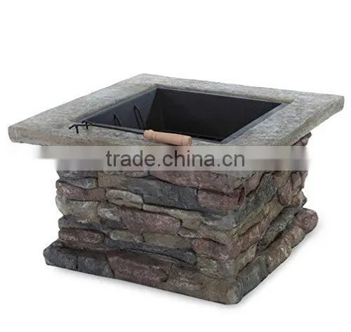 MGO(magnesium ) Square Firepit Hot Firepit / House Design MGO Fire Pit photo-4
