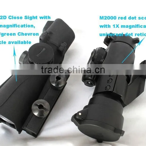 Erains Tac Optics 2X42D Close Combat Red Green Dot Sight Red Dot Riflescope photo-6