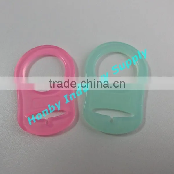 High Quality Colored Soft Silicone Pacifier Ring Safe For Baby photo-3