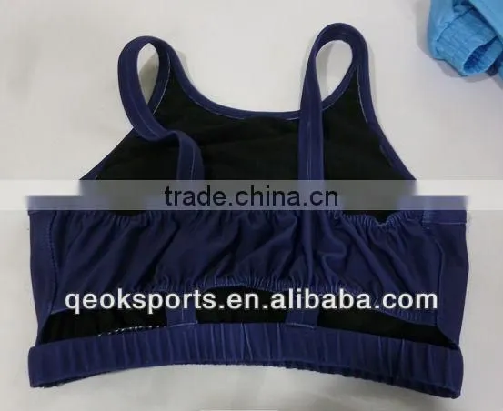 Sublimation Printing Cheerleading Uniforms,crop Top ,training Bra photo-2