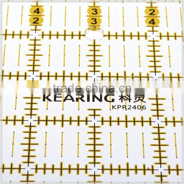 OEM Luxury Quilting Garment Ruler, 24'' * 6'' Acrylic Patchwork Ruler for Sewing Quilting # KPR2406 photo-2