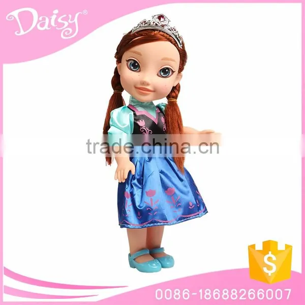 16 Inch Lucky Maiden Small Plastic Jointed Disny Fairy Princess Barbiee Doll photo-2