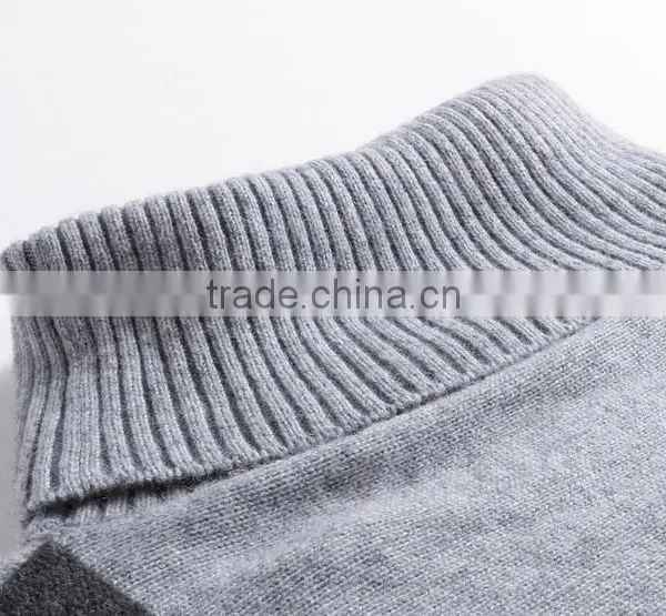 Womens Free Crochet Knit Turtleneck Sweater Pattern Poncho With High Quality photo-5