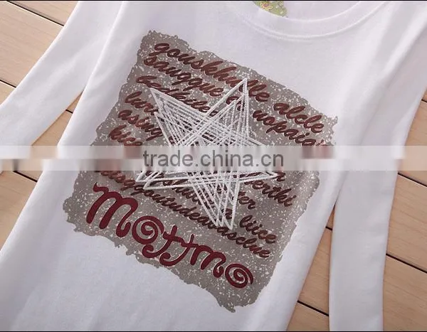 Custom Long Sleeve t Shirt Women 2017 photo-4