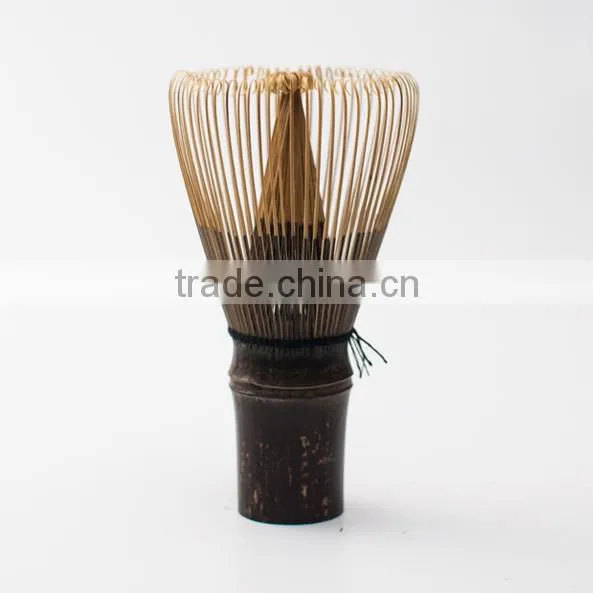 Dark Bamboo Tea Whisks for Japanese Tea Ceremony photo-2