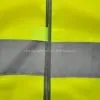 100% Polyester Reflective Knitting Fabric Safety Vest photo-3