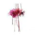 Basketry DIY 5cm Colorful Lace With Metallic Pull Bowkont Flower for Decoration