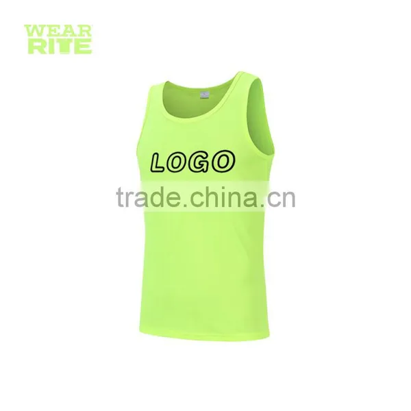 Wholesale Fashion 100% Polyester Dry Fit Tank Top