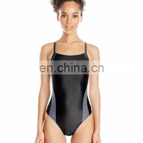 Vinitage Style Swiming Wear Suit/stylish Custom Brand One Piece Swim Costume/solid Adjustable Swim Suit