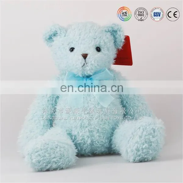 100% Cotton Wholesale Colorful Small Pink and Blue, Light Brown Teddy Bear Plush Soft Toy photo-6