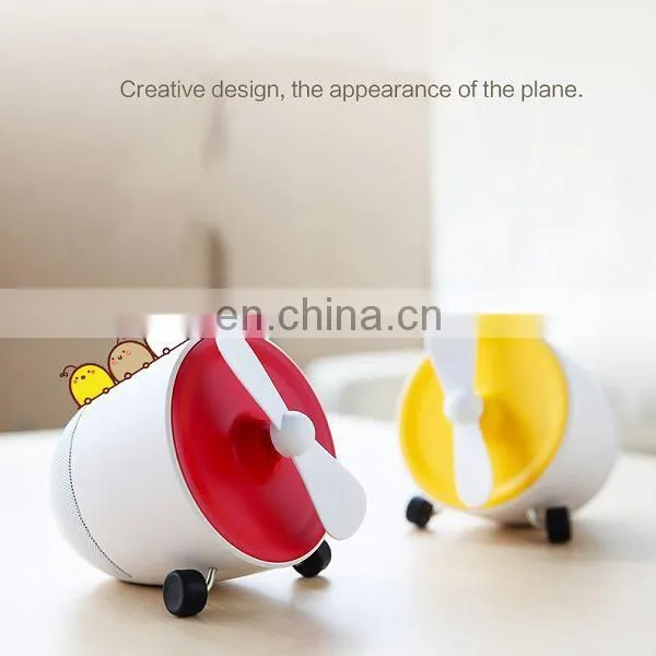 New Portable 2 in 1 Bluetooth Speaker With Mini Fan,wireless Bluetooth Speaker for Android and IOS photo-2