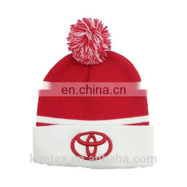 Promotional Acrylic Knitted Custom Design Winter Hat photo-6
