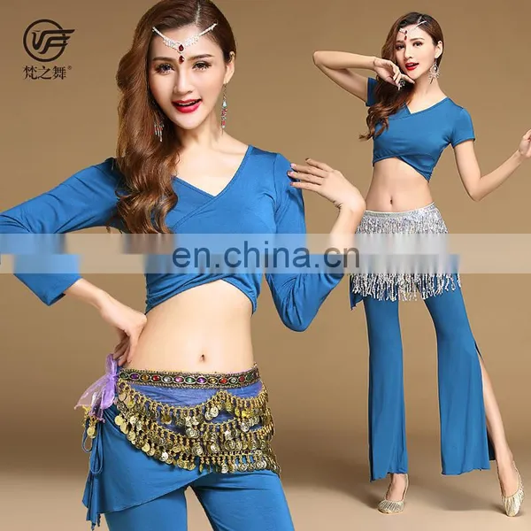 T-5188 Arabic Long Sleeve Wholesales Professional Belly Dance Costumes photo-3