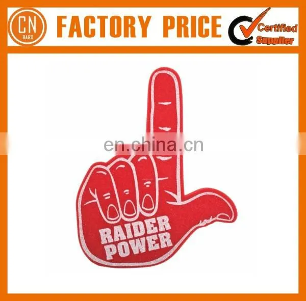Popular Giant Cheering Eva Sponge Cheer Hand Custom Logo Printed Foam Hand photo-3