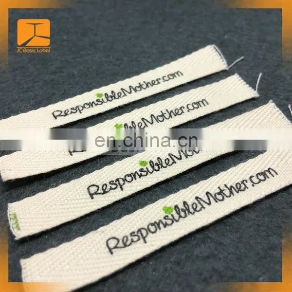Antique Metal Brass Decorative Rivets Wholesale Natural Color Background Custom Brand Logo Cotton Printed Tags for Gorment photo-5