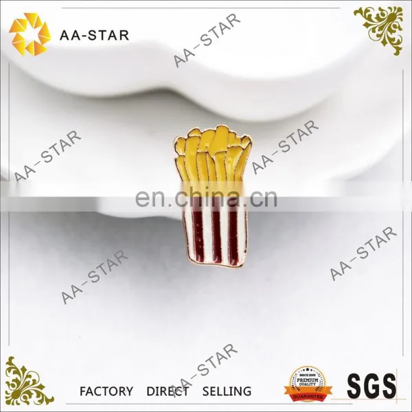 New Design French Fries Design Custom Enamel Pin