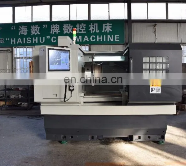 High Efficiency Alloy CNC Wheel Lathe Machine CK6180A photo-5