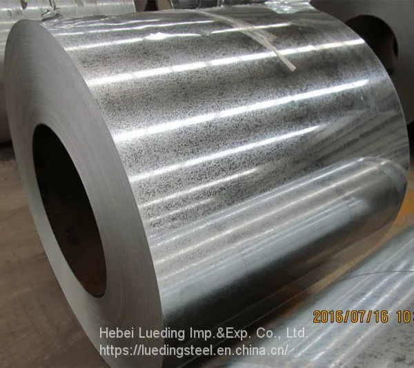 Regular Spangle Cold Rolled Galvanized Sheet Metal Strip photo-3