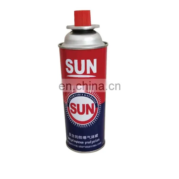 Hebei Newest Design Camping Butane Gas Cylinder 220g and Butane Refill Gas Cartridge photo-3
