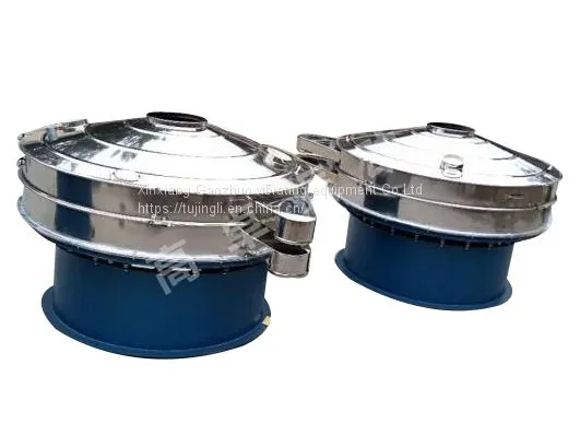 Food Powder Grade Citric Acid Tumbler Screen Vibrating Sieve Machine