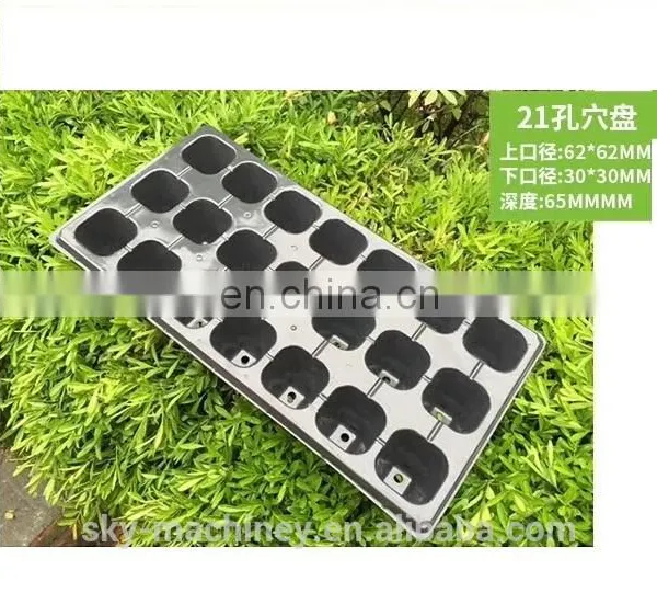 128 Cells Plastic Cell Seed Nursery Biodegradable Seed Tray photo-5