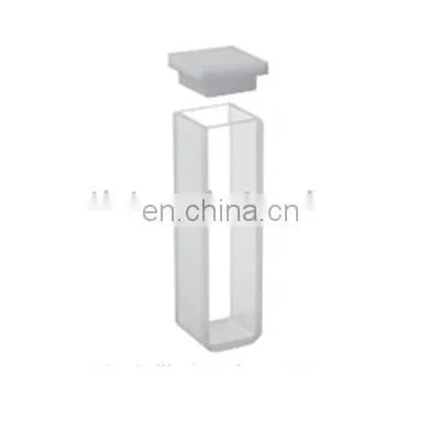 ES Quartz Glass Durable Q-104 Standard Cuvettes With Lid and With Round Bottom photo-2