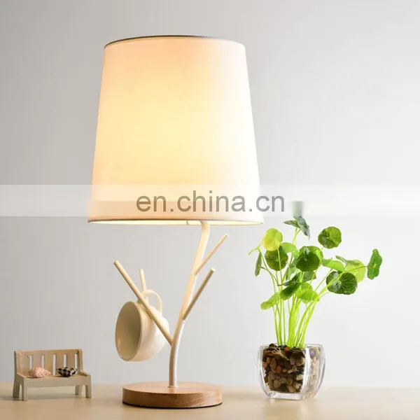 OEM Lamp Bedroom Bedside Wooden Simple Fashion Table Lamp Bedroom Reading Lamp photo-2