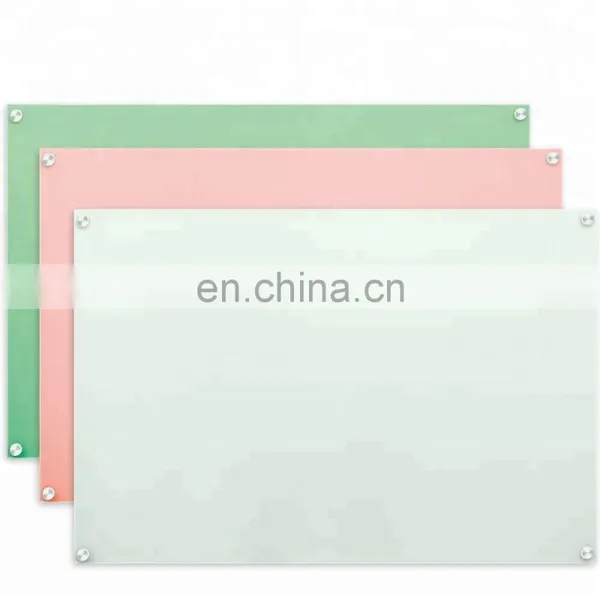 Anti-Reflective Non Glare Glass White Board photo-6