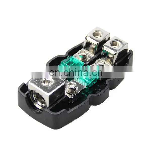 Auto Plastic Waterproof 12V 24V Fuse Holder Box 1x0/4ga In-2x4/8ga Out Car Fuse Holder photo-5