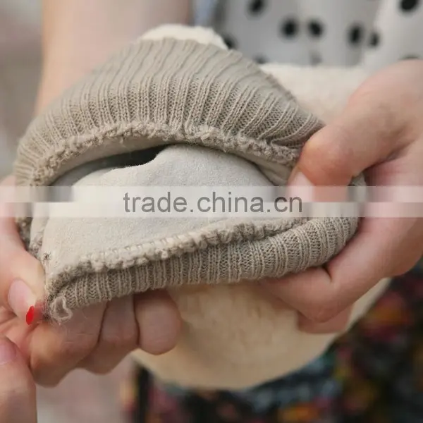 Detailing Soft High Quality Car Care Sheepskin Wool Customized Car Wash Mitt photo-6