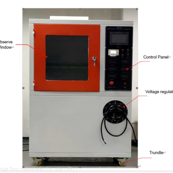 ASTM D 2303 Erosion-resistant Laboratory Tester Test Chamber High Voltage Tracking Testing Equipment photo-3