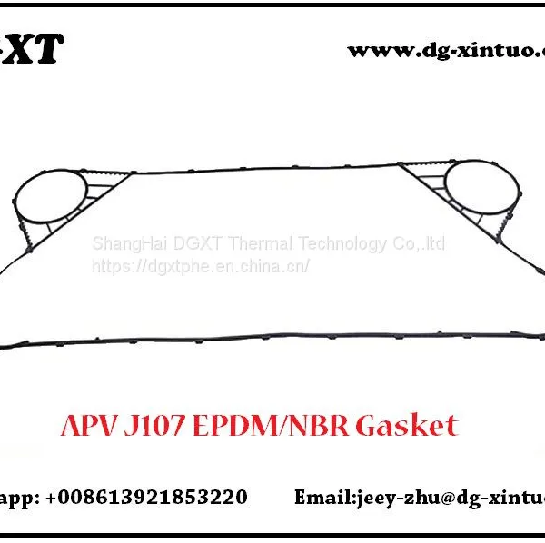 M107 Equivalent Heat Exchanger Gasket For APV Plate Heat Exchanger photo-4