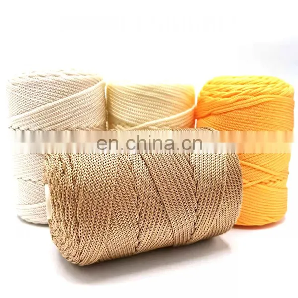 Ice Yarn Crochet Bulk Hats Nylon Crochet Yarn photo-4