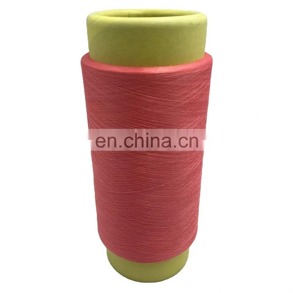 Dope Dyed Color 20d Air Covered Polyester Spandex Yarn
