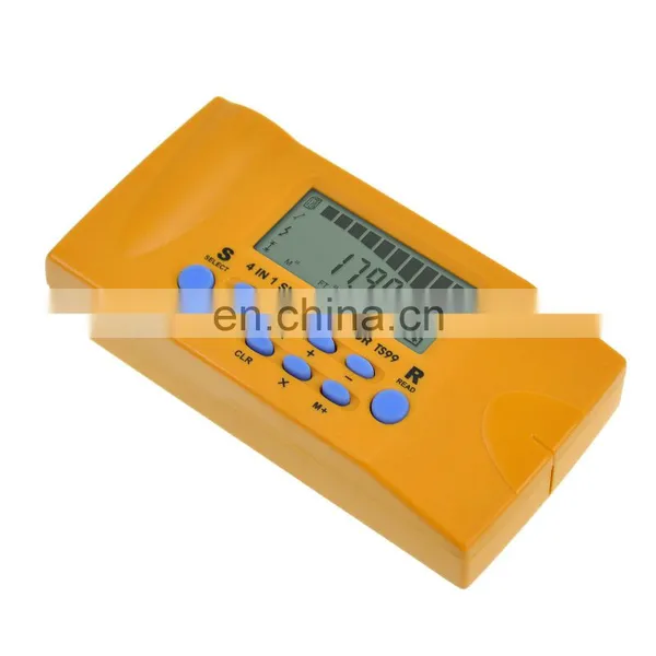 All-sun TS99 Ultrasonic Range Finder Distance Detector Household Detector Stud/Metal/AC Voltage/Distance Laser Detector 4in1 photo-2