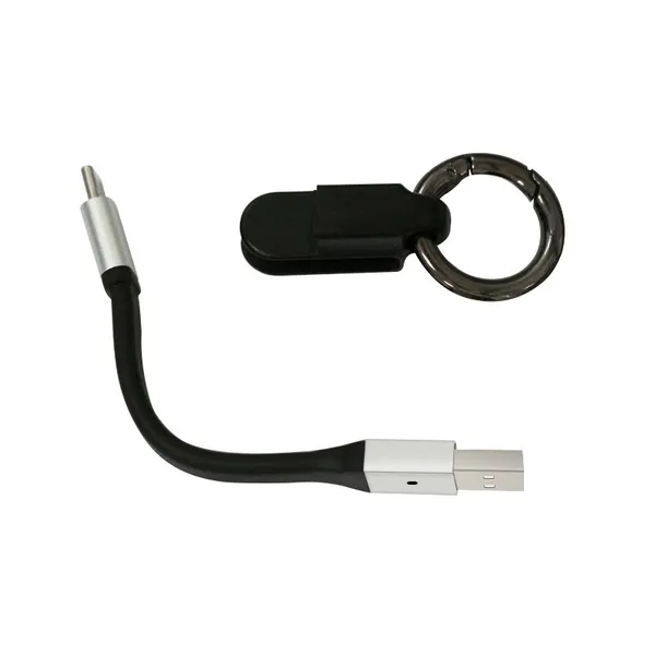 New Style Keychain Type C Charging Usb Cable Data Charger for Huawei Mate 20/P30 Pro photo-2